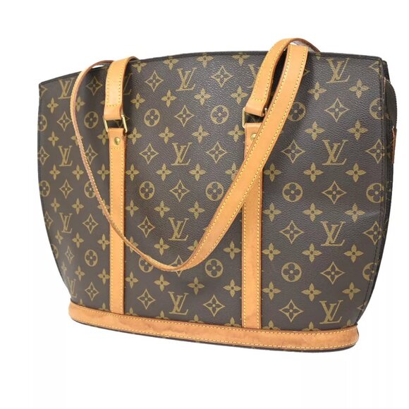 LOUIS VUITTON BABYLONE Shoulder Bag Monogram Leather Brown France M51102 86YE490 - Picture 1 of 16